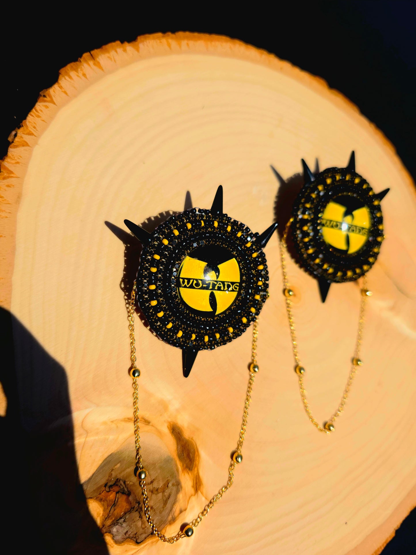 "W-T Clan" Custom with Spikes and Chain