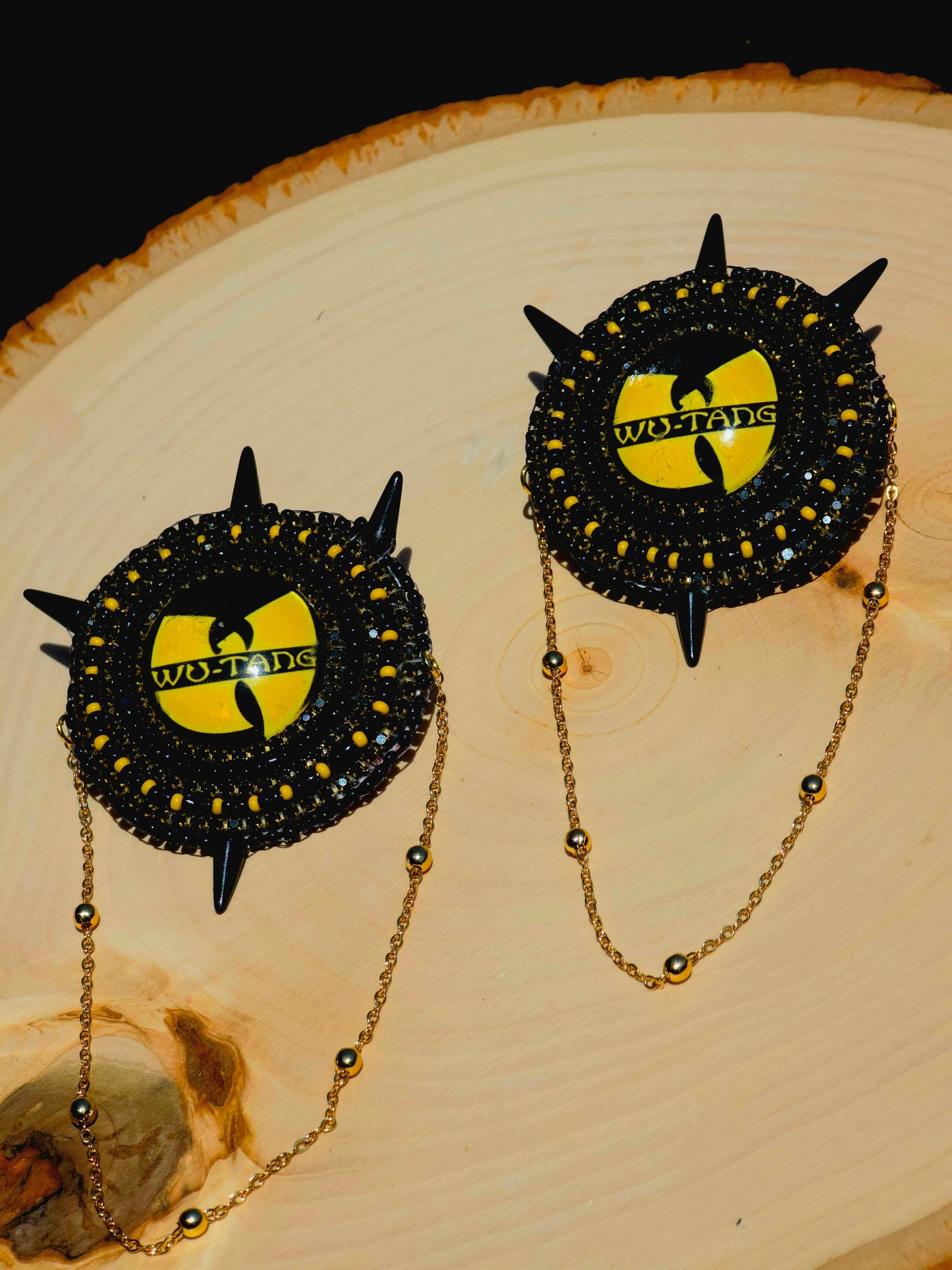 "W-T Clan" Custom with Spikes and Chain