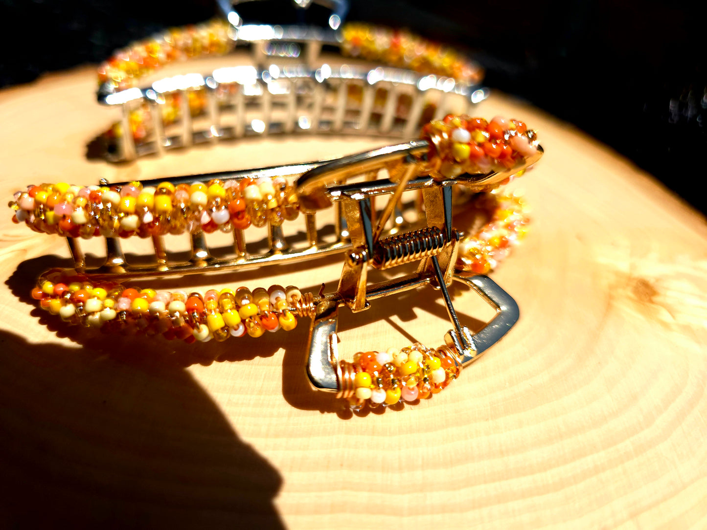 "Marigold" Hair Clip in Gold or Silver