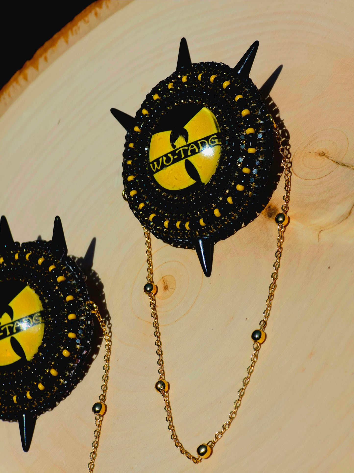 "W-T Clan" Custom with Spikes and Chain