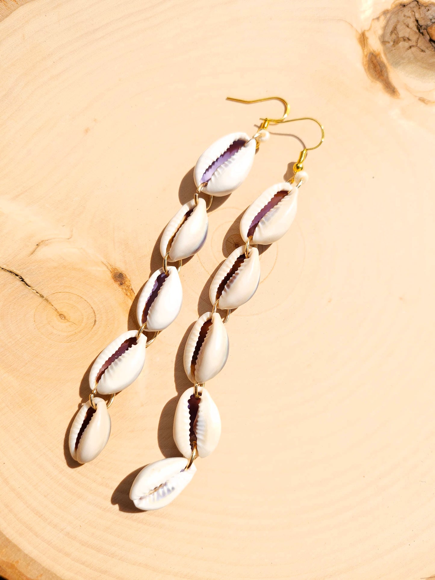 Adéwálé • Purple-Ring Cowie Shells, 5-Tiered