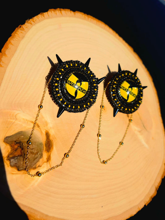 "W-T Clan" Custom with Spikes and Chain